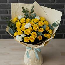 Букет цветов из:  Розы #REPLACE_PRED# Березовке Воронежской области