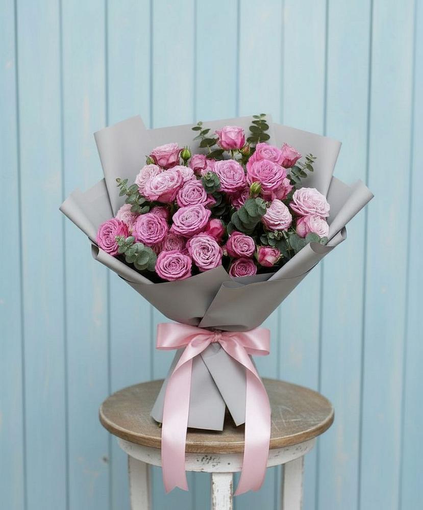 Букет цветов из: Розы в Березовке Воронежской области