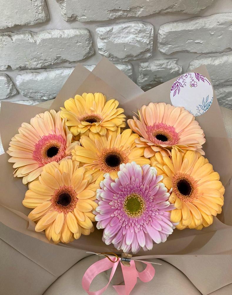 Букет цветов из: Герберы в Березовке Воронежской области