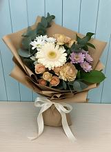 Букет цветов из:  Герберы и Хризантемы в Березовке Воронежской области