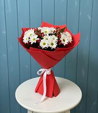 Букет цветов из:  Хризантемы в Березовке Воронежской области