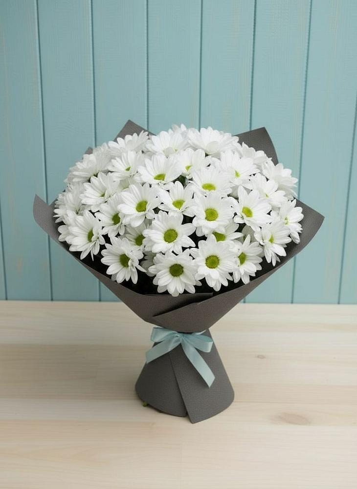 Букет цветов из: Хризантемы в Березовке Воронежской области