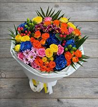 Букет цветов из:  Розы и Хризантемы в Березовке Воронежской области