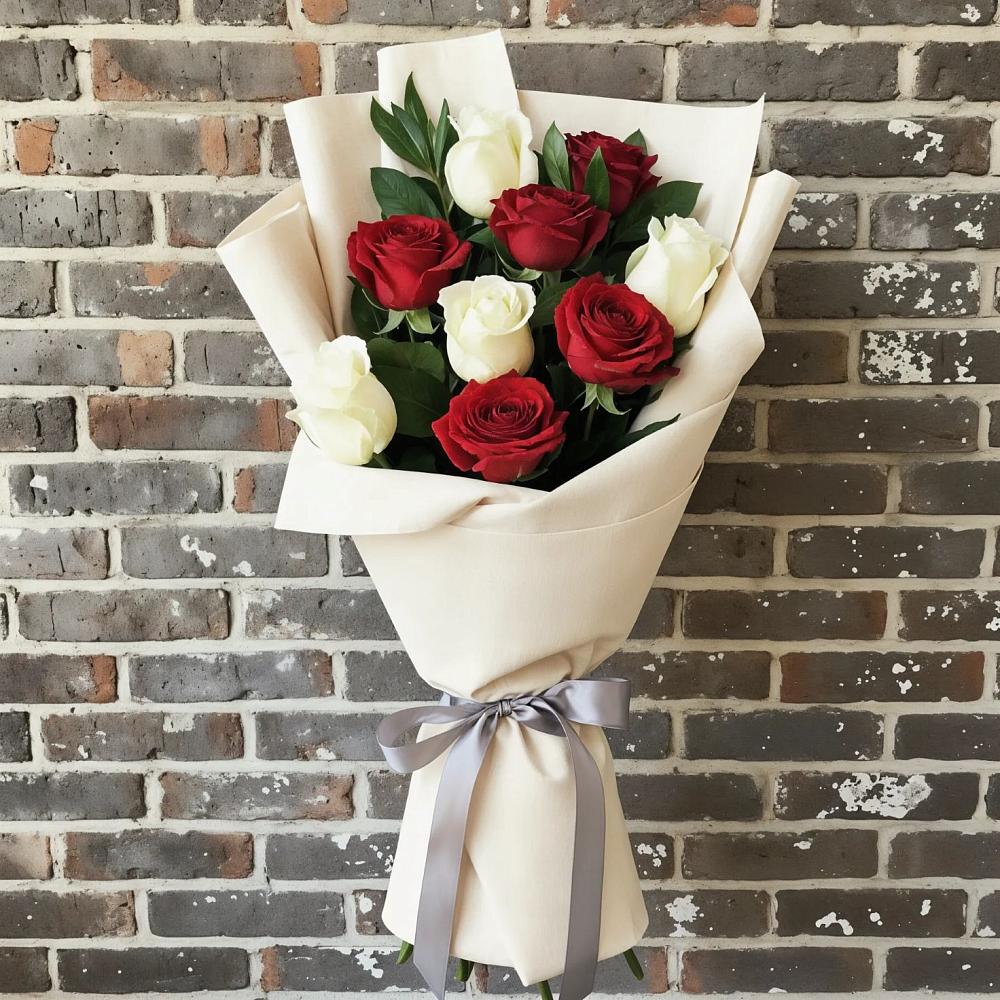 Букет цветов из: Розы в Березовке Воронежской области