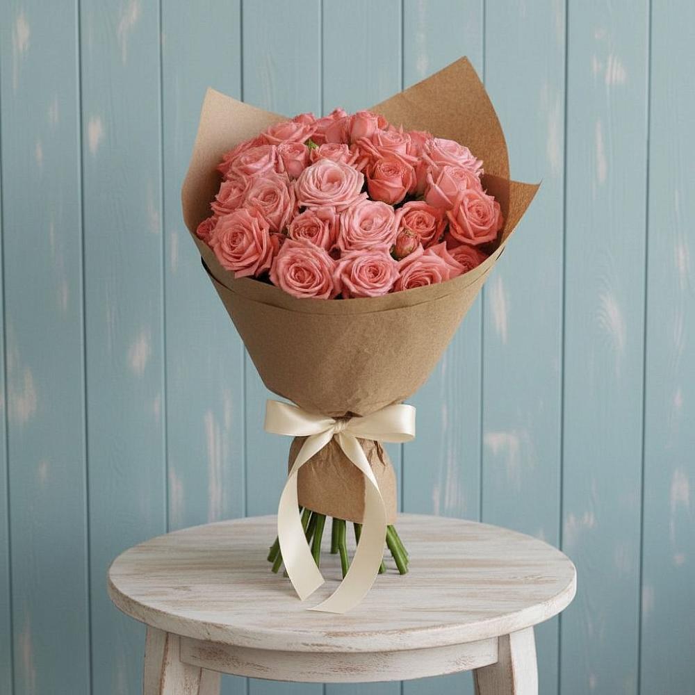 Букет цветов из: Розы в Березовке Воронежской области