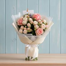 Букет цветов из:  Розы в Березовке Воронежской области