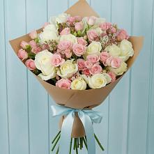 Букет цветов из:  Розы в Березовке Воронежской области