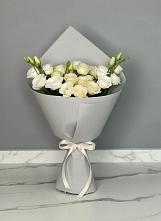 Букет цветов из:  Розы и Лизиантусы в Березовке Воронежской области